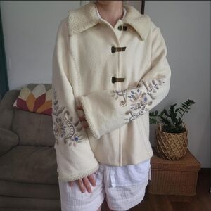 Icelandic Design Wool Nika Coat Size XL